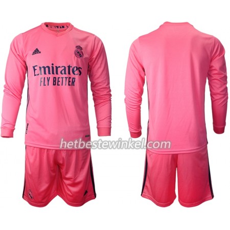 Real Madrid Voetbaltenues Kind Uit 2020/21 - LS (+ Korte broeken)